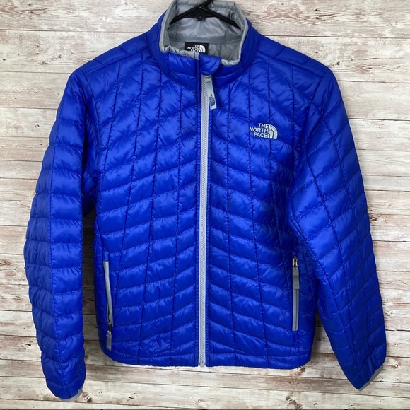 The North Face Other - The North Face Boys Blue Medium Thermoball Puffer Jacket